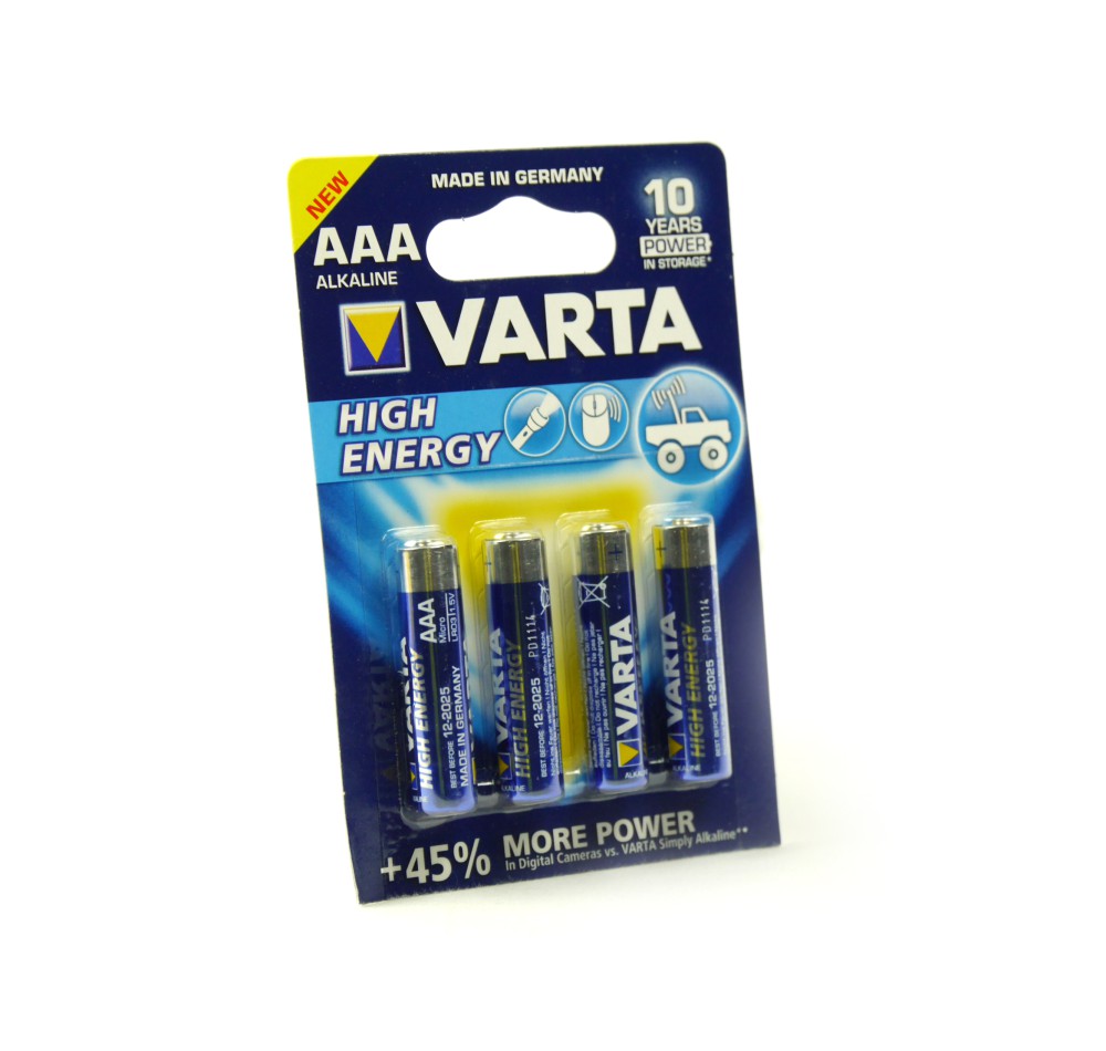Batterie VARTA High Energy LR03 AAA