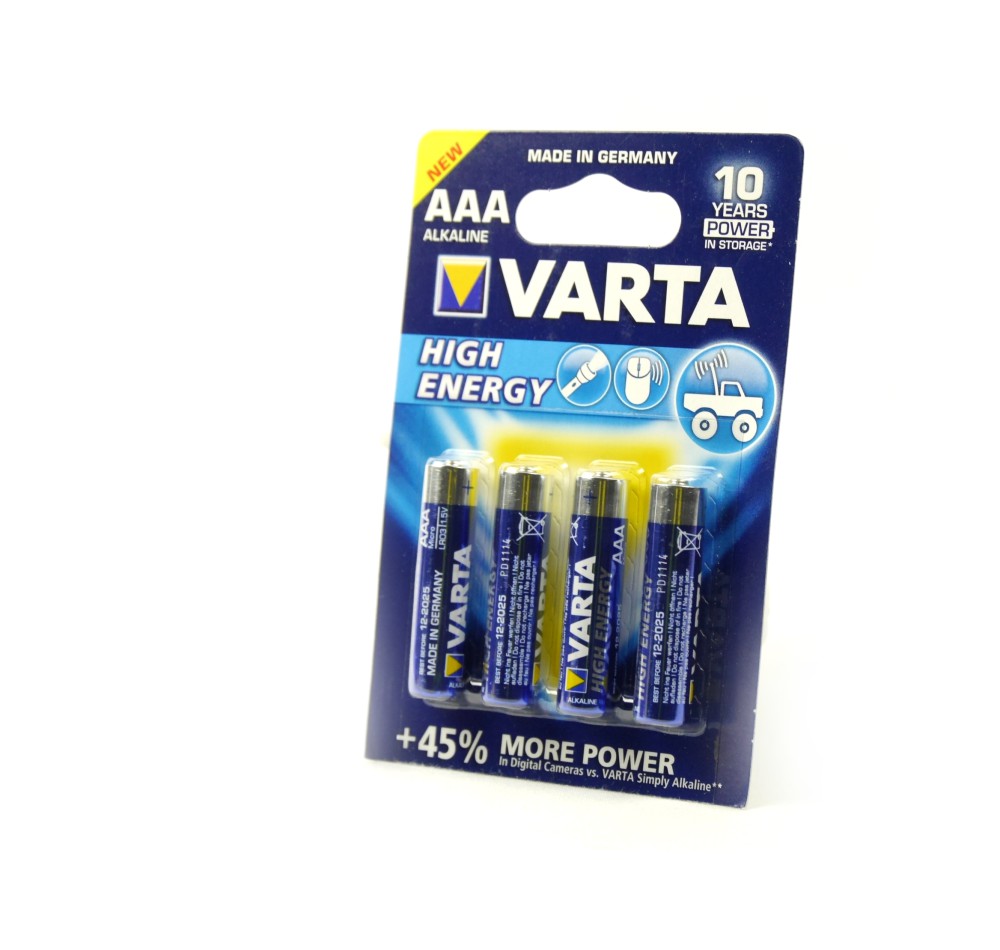 Batterie VARTA High Energy LR03 AAA