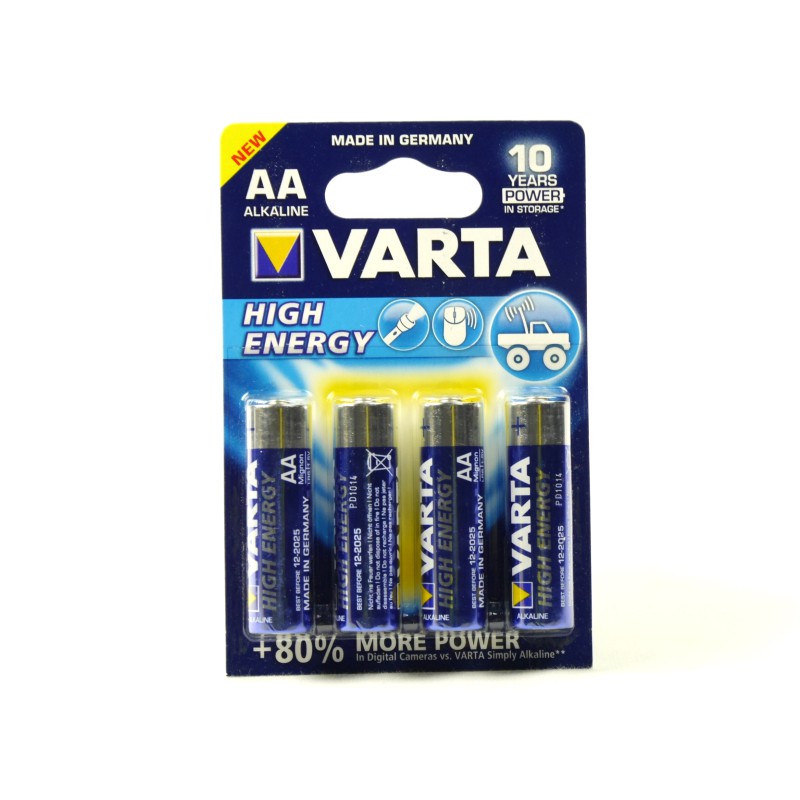 Batterie VATRA High Energy LR6 AA