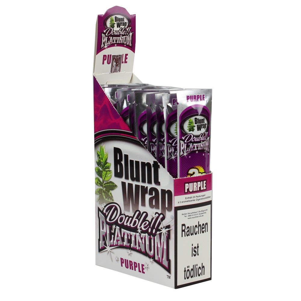 Platinum BluntWrap Tabak Do.Tubes Purple