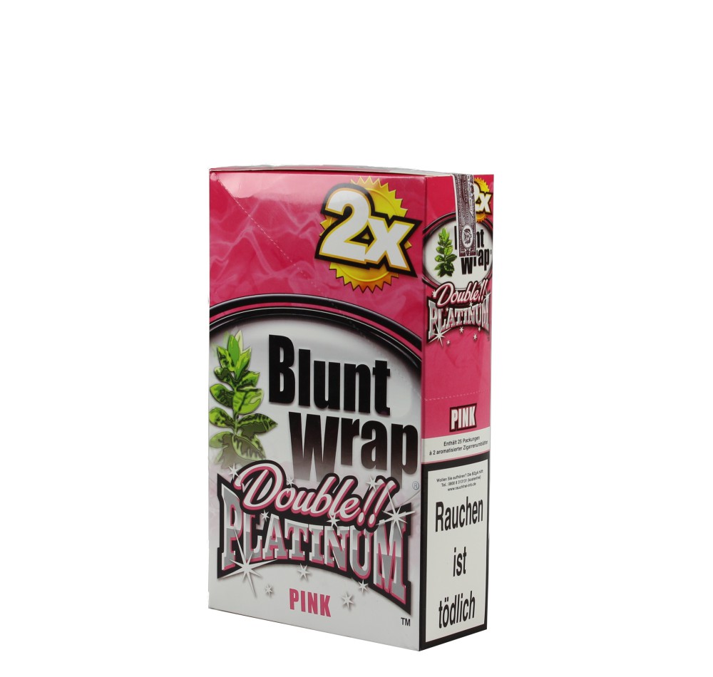 Platinum BluntWrap Tabak Do.Tubes Pink