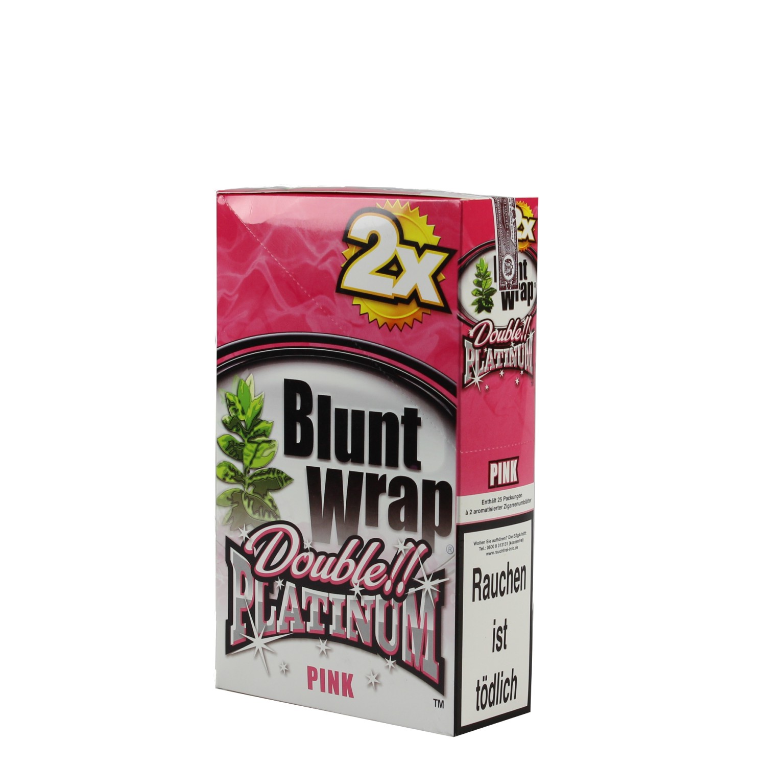 Platinum BluntWrap Tabak Do.Tubes Pink