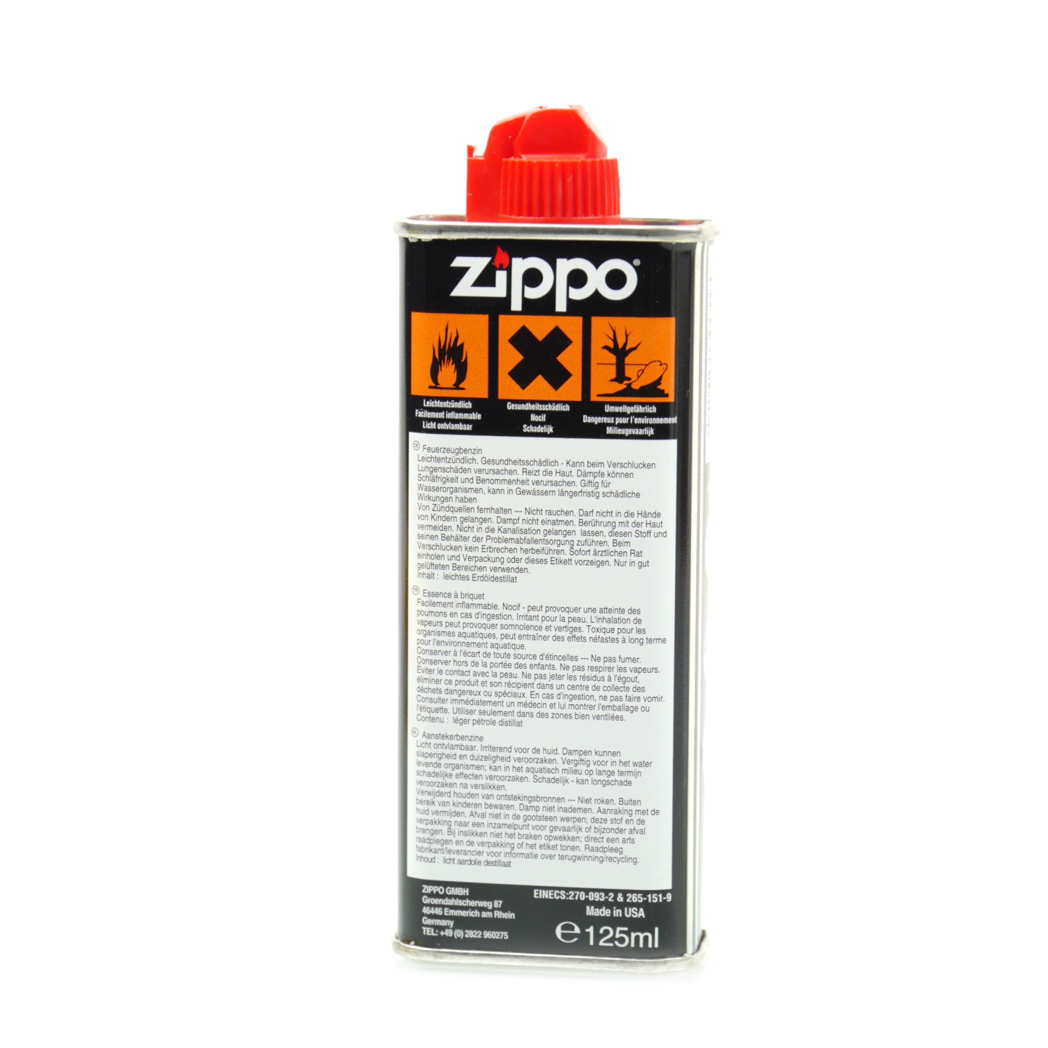 Zippo  Benzin für Feuerzeug 125ml