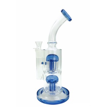 Glass Bong Conical 28cm. 18,8 . 5mm Mit 2 Pelculater