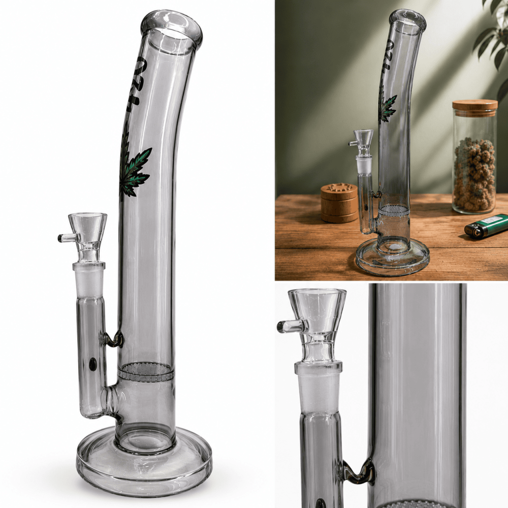 Glasbong 420 mit Honeycomb | H: 35cm Rohr: 50mm Schliff: 18,8mm