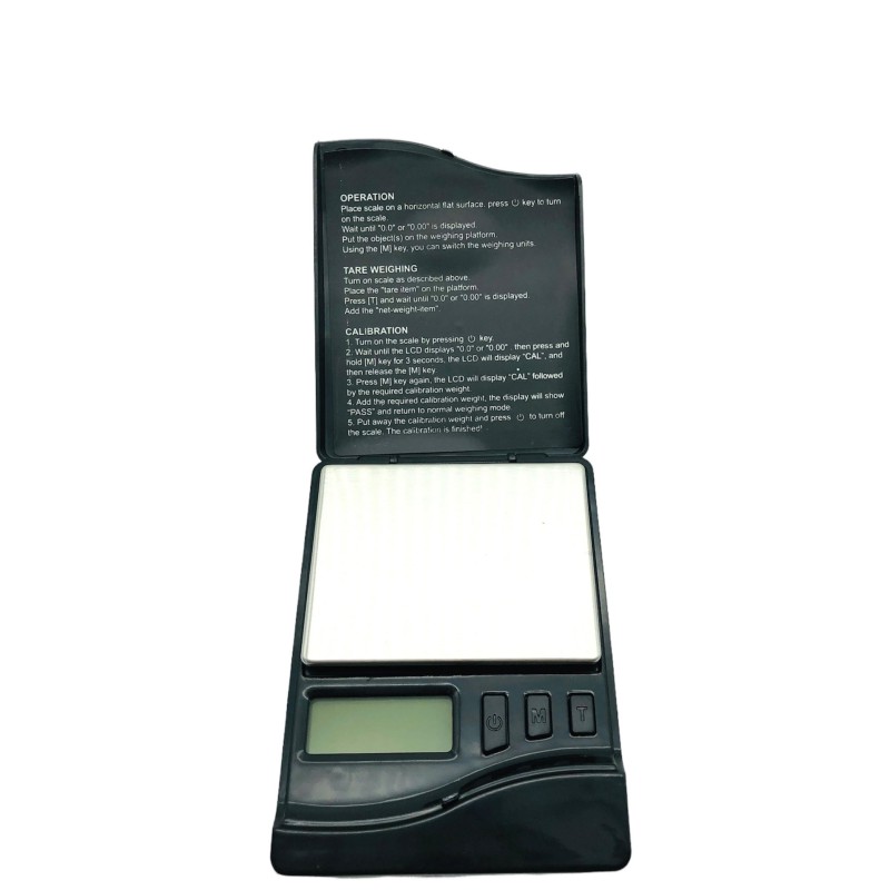 Professional Scale Black " 0,1g bis 500g. 9x7,5cm