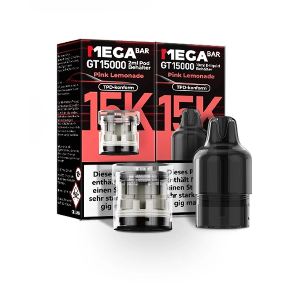 Megabar GT15000 Prefilled Pod  "Pink Lemonade"