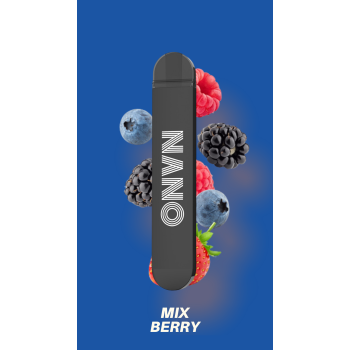 LIO NANO X E- Shisha mit 20mg Nikotin 600 Züge Mix Berry mit  Steuermarke