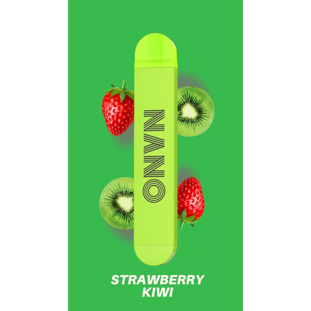 LIO NANO X E- Shisha mit 20mg Nikotin 600 Züge Strawberry Kiwi mit  Steuermarke