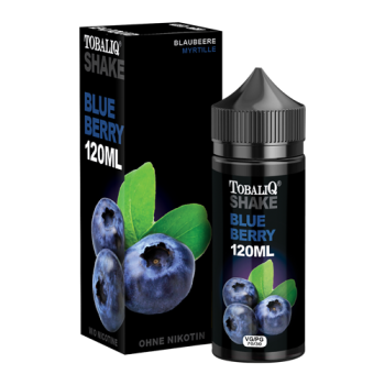 E-Liquid-SHAKE XXL Blaubeere Ohne Nikotin 100ml in 120ml Flasche