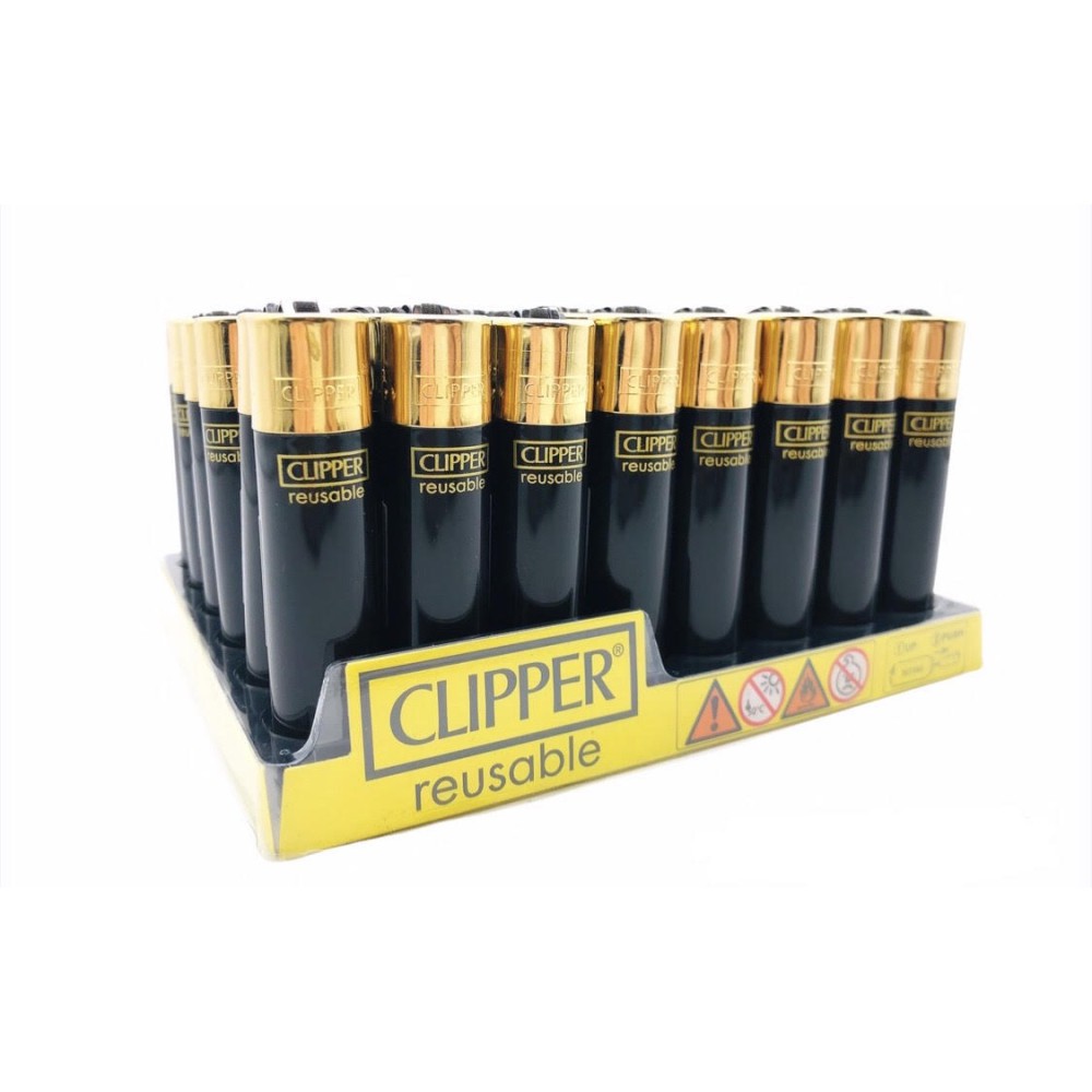 CLIPPER Brended Gold Cap+LB 48er Display