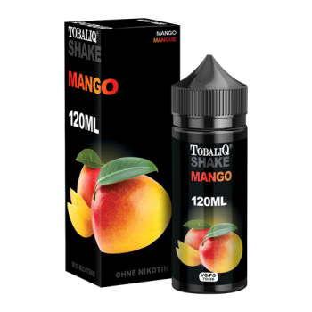 E-Liquid-SHAKE XXL Mango Ohne Nikotin 100ml in 120ml Flasche