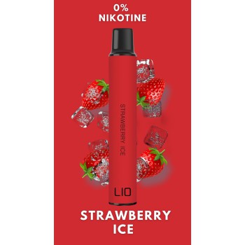 LIO NANO E-Shisha Nikotin 0% 600 Züge Strawberry ice
