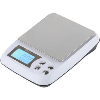 Digital Pocket Scale Silber MH-Series 100g x 0,01g 112x60x10 mm 2x AAA
