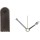 Metall Pfeifenbesteck mit Pouch