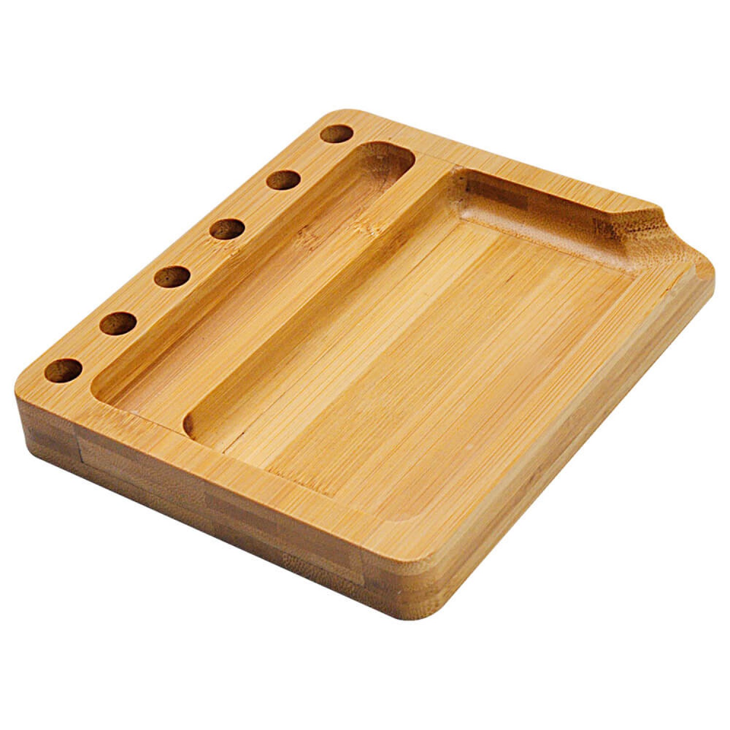 Holz Rolling Tray | Ca. 130 x 150 X 20 mm