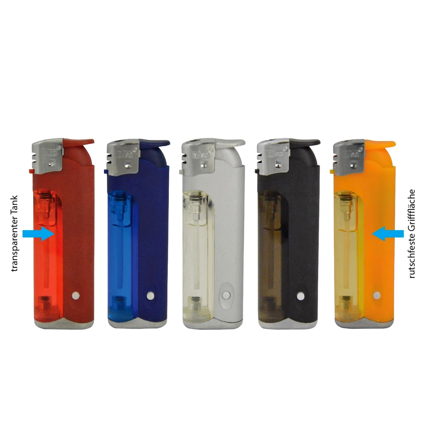 Feuerzeug Blue² Rainbow, 30er Display