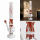 Sand Zylinder Glasbong | H:36cm Ø:40mm Schliff : 14,5mm