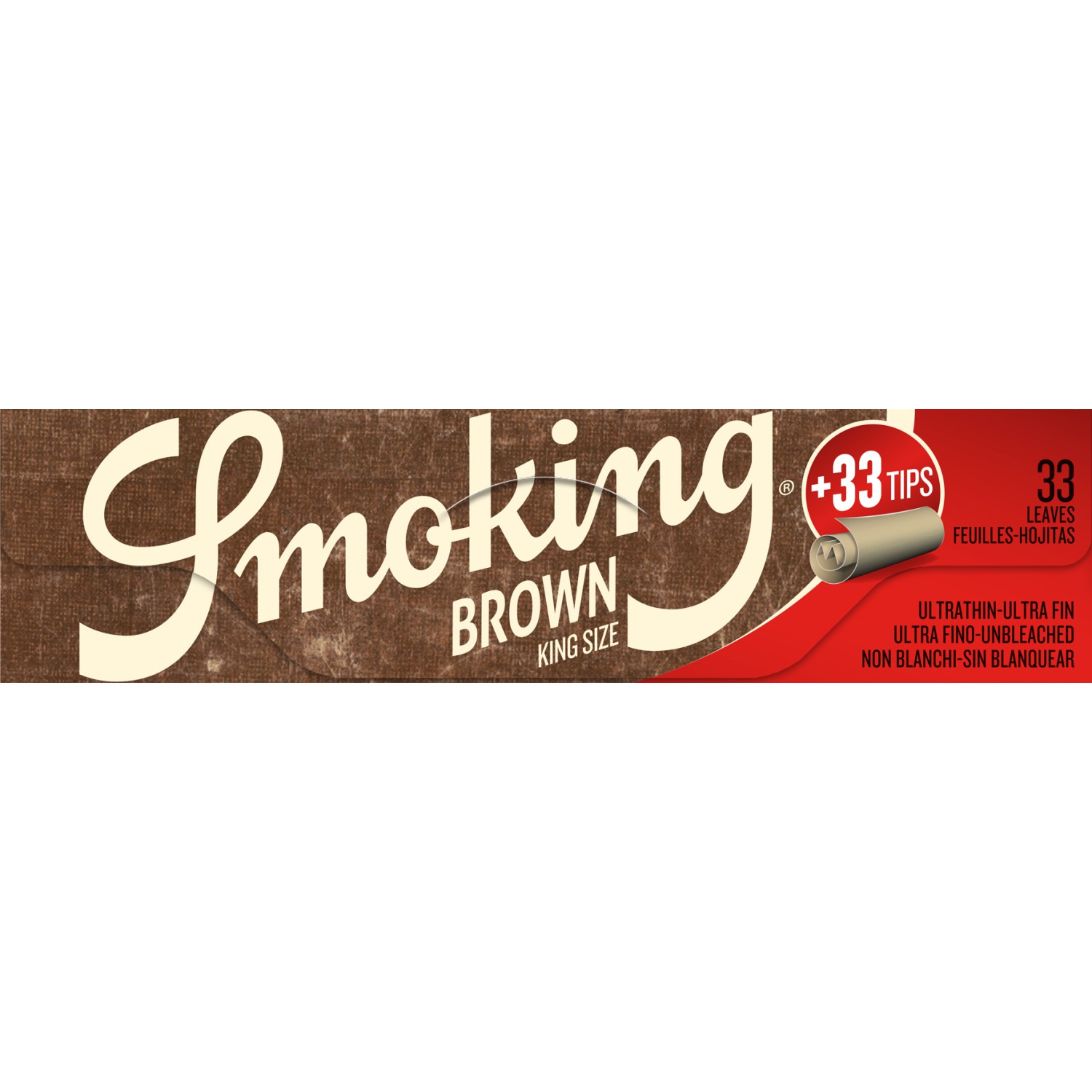 Smoking Braun KS + Tips  24er Box 33 Blättchen