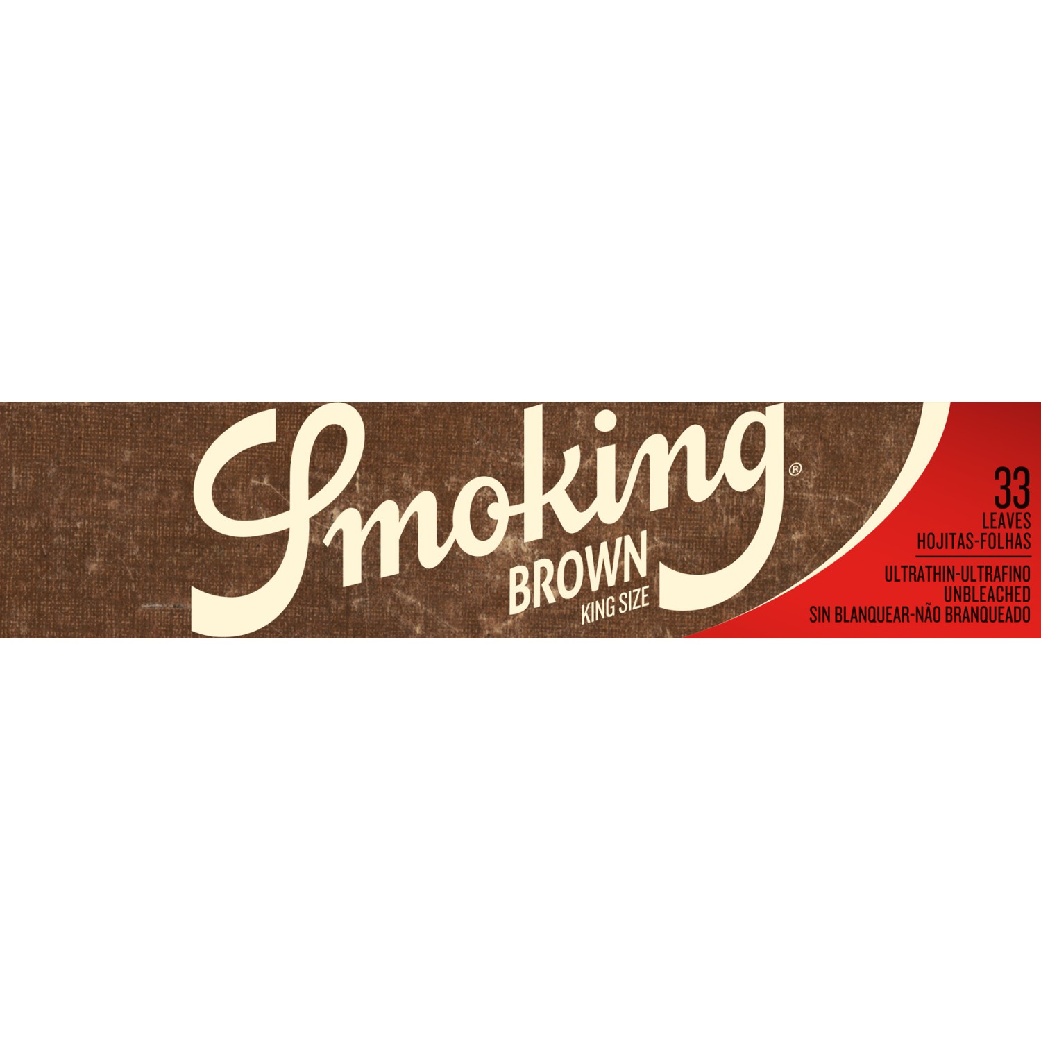 Smoking Braun King Size Blättchen 50er á33