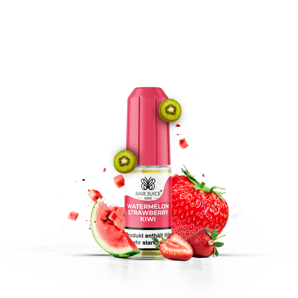 Bar Juice | Watermelon Strawberry Kiwi 10mg Nic Salz Liquid - 10ml 