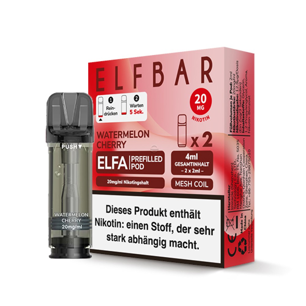 ELFBAR ELFA Prefilled Pods Watermelon Cherry