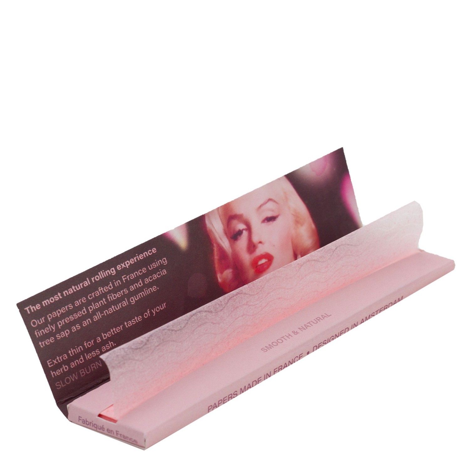 G-Rollz | 'Fabulous Face' Pink - 50 KS Slim Papers