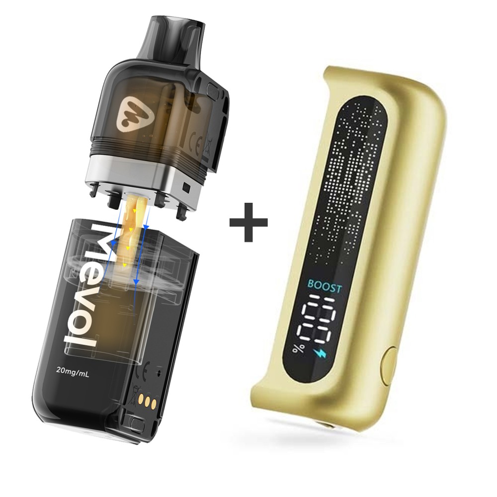 Mevol 14K "Pineapple Grapefruit" Batterie + POD Set