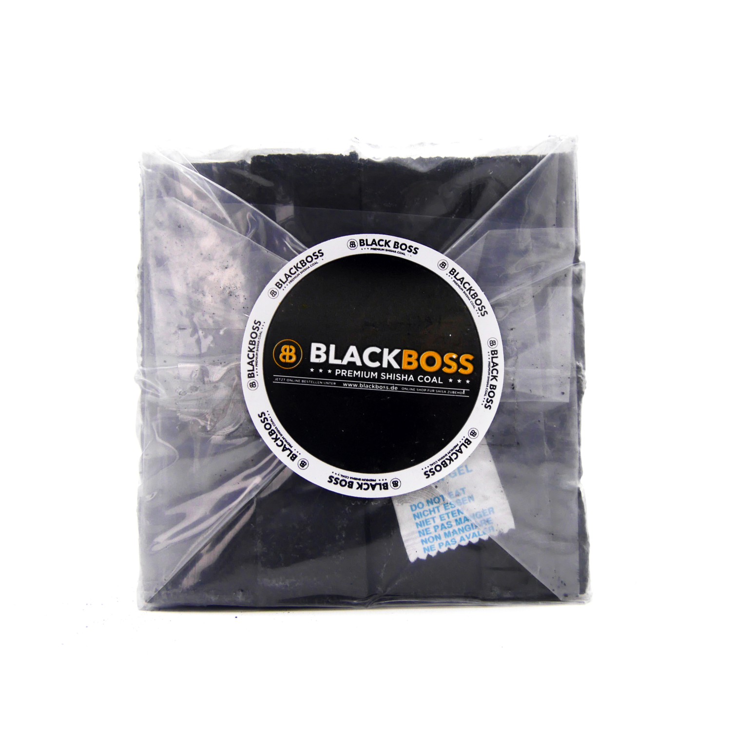 BlackBoss " Gold Edition " Kohle 64 stü 26x 26x26mm 1Kg