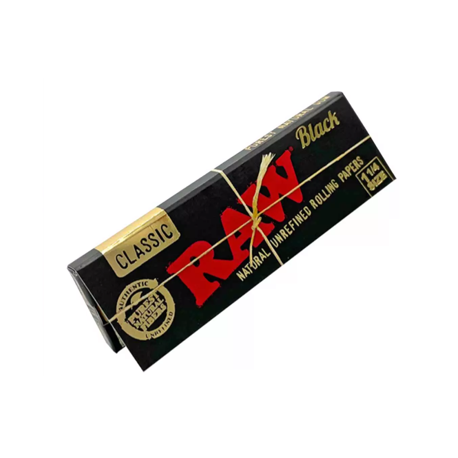 RAW Classic BLACK CONNOISSEUR  KS SLIM + Filtertips