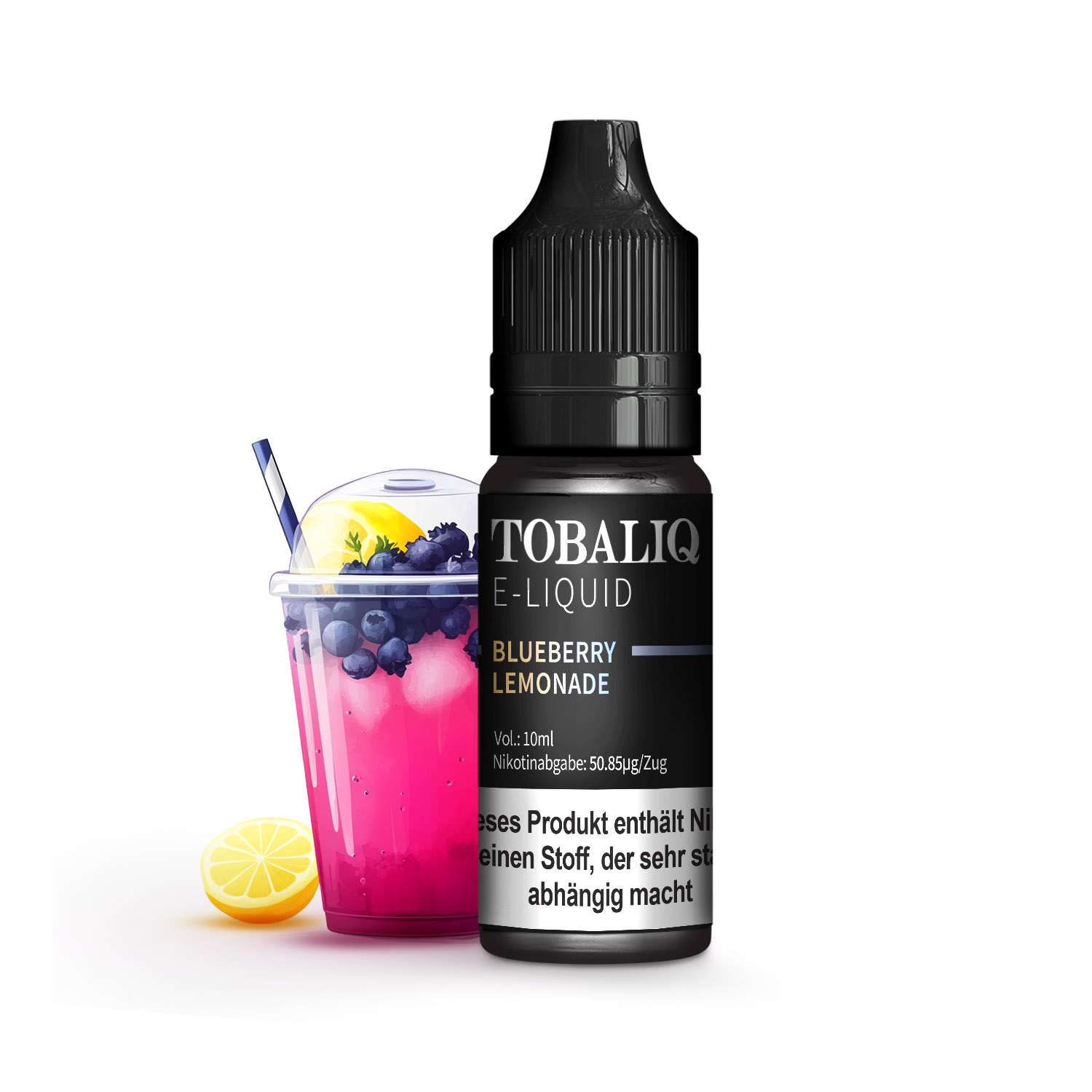 E-Liquid – 20mg Nikotinsalz – Blueberry Lemonade