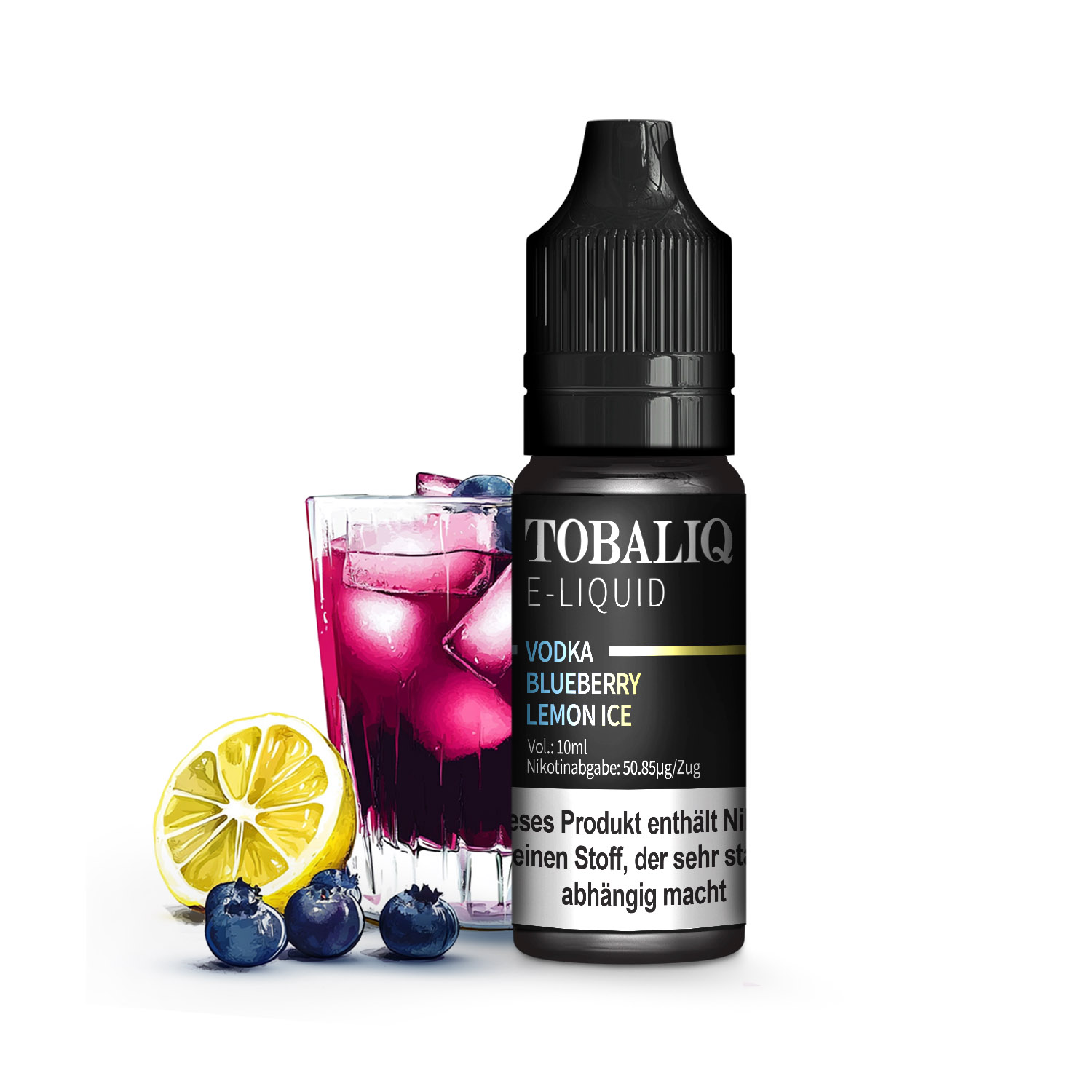 E-Liquid – 20mg Nikotinsalz – Vodka Blueberry Lemon Ice