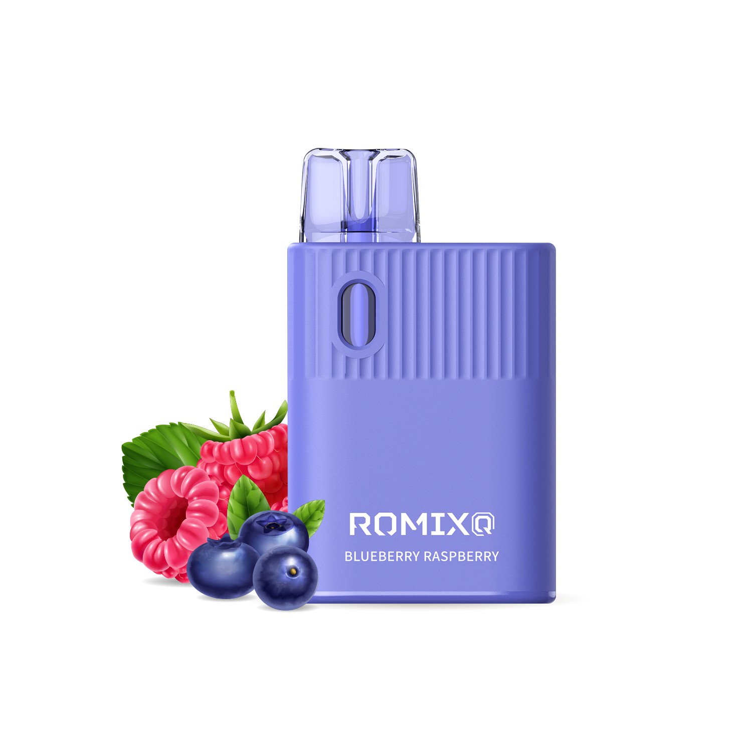 RomixQ - Einweg-Vape 600 Züge – 20mg Nikotin – Blueberry Raspberry