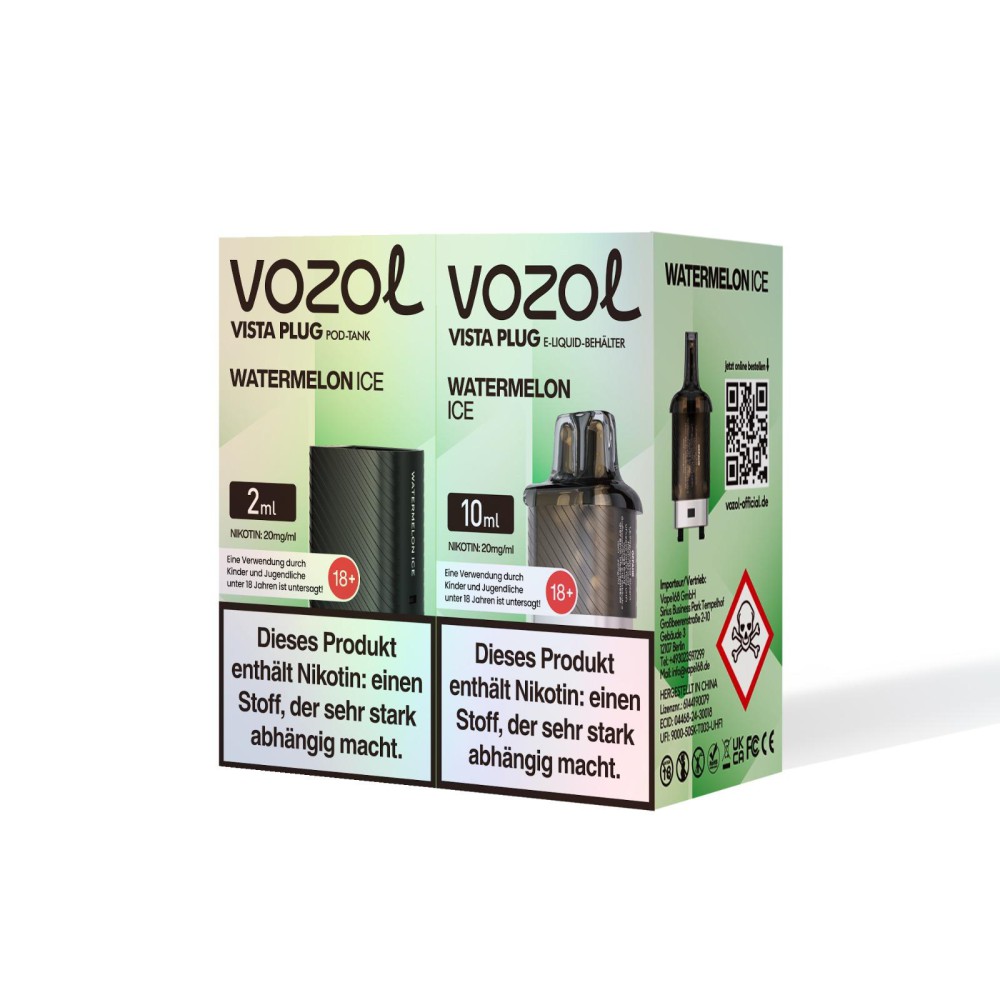 Vozol Vista Plug | Prefilled Pod | Watermelon Ice