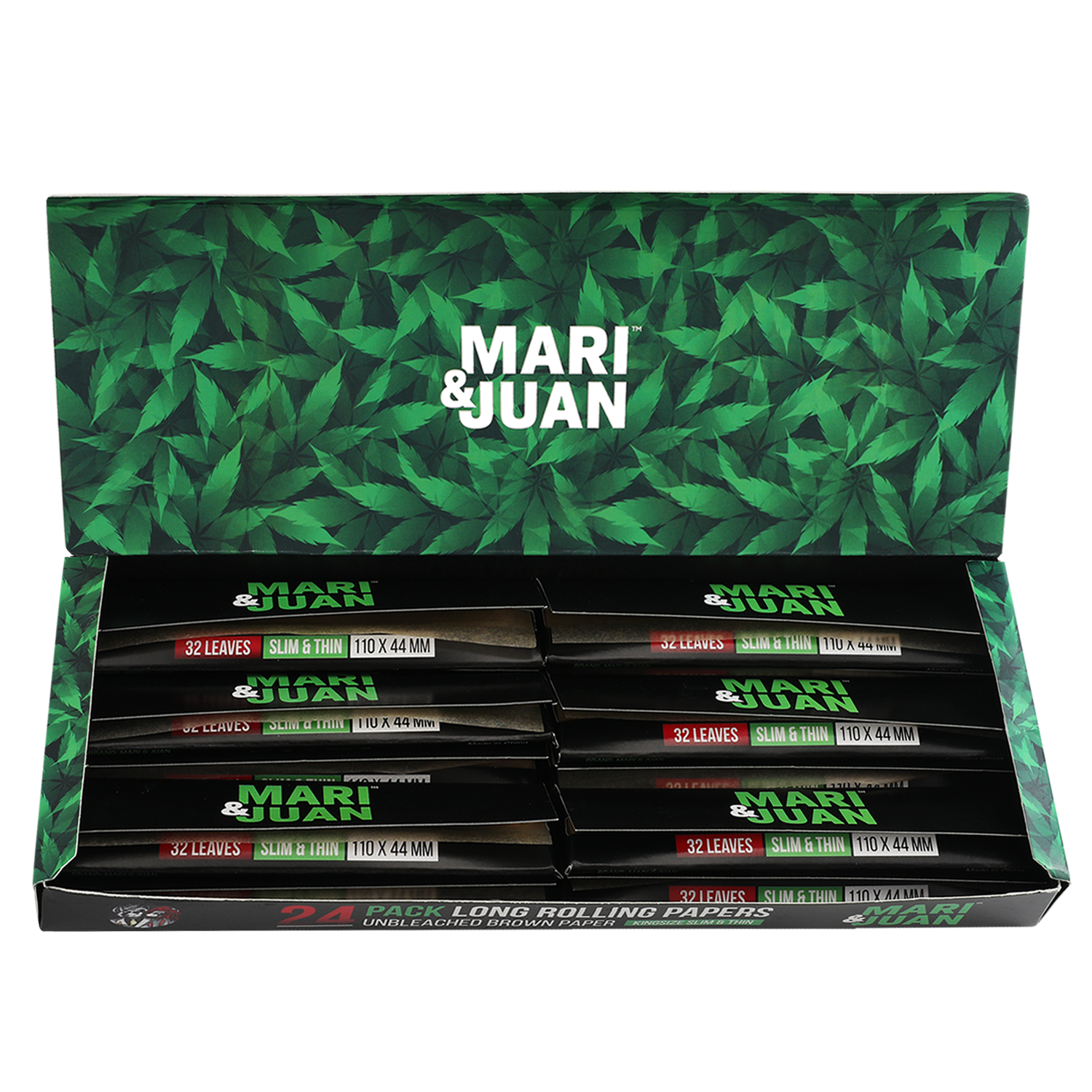 Mari & Juan Long Zigarettenpapier mit Filtertips