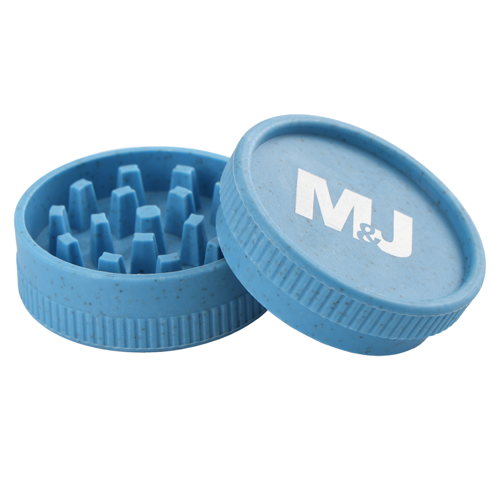 Mari & Juan Bio Plastik Grinder Blau (ca. ⌀ 55x25mm / 2-teilig)