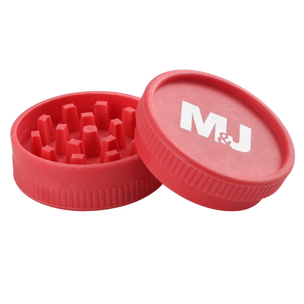 Mari & Juan Bio Plastik Grinder Rot (ca. ⌀ 55x25mm / 2-teilig)