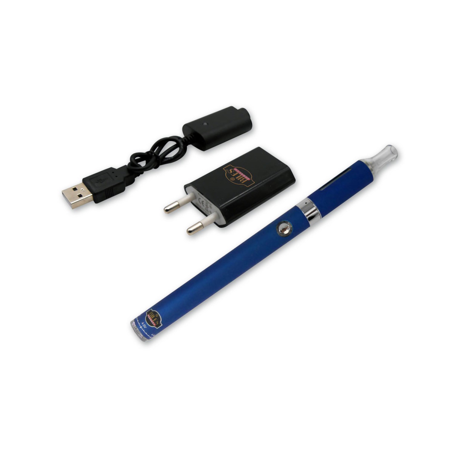 Biles - E-Zigarette - Blau - Elektronische Zigarette - inkl. Akku und Ladegerät