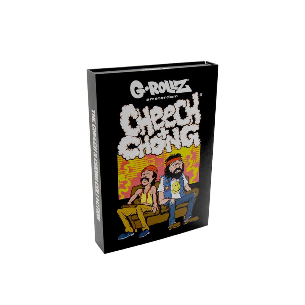 G-Rollz Cheech & Chong Geschenkbox – 9-Stück Premium-Smoking-Kit