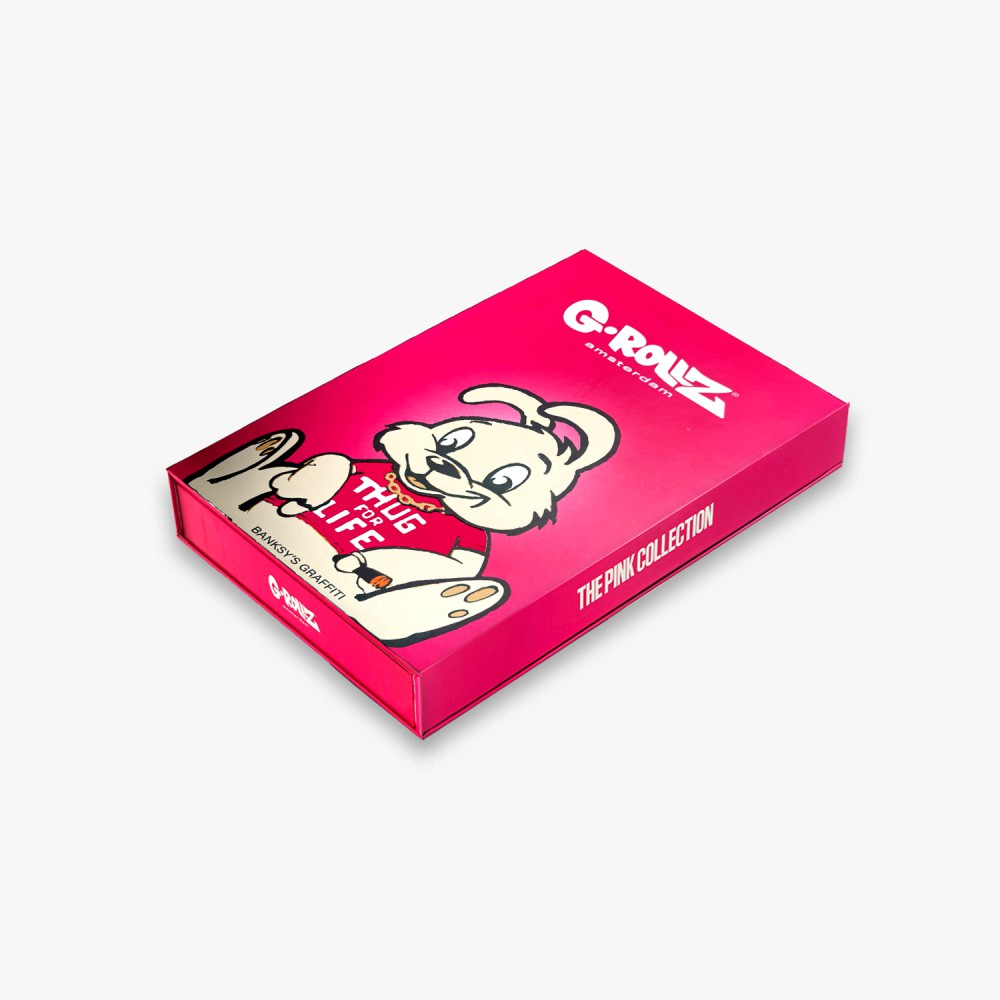 G-Rollz Pink Geschenkbox – 14-Stück Premium-Smoking-Kit
