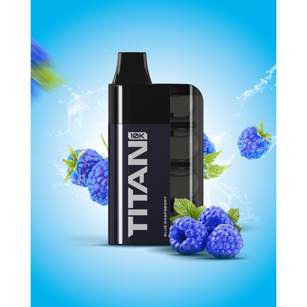 Titan 10K Züge "Blue Raspberry"
