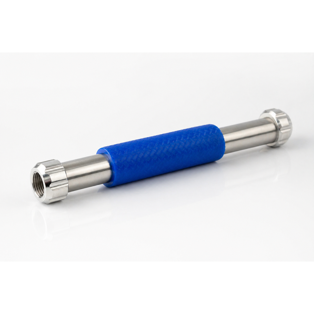 EXTRACTOR BHO 31cm. Edelstahl mit Blau Griff