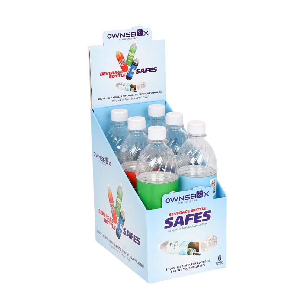 Storage Flasche 'Beverage Bottle Safes' VE-6