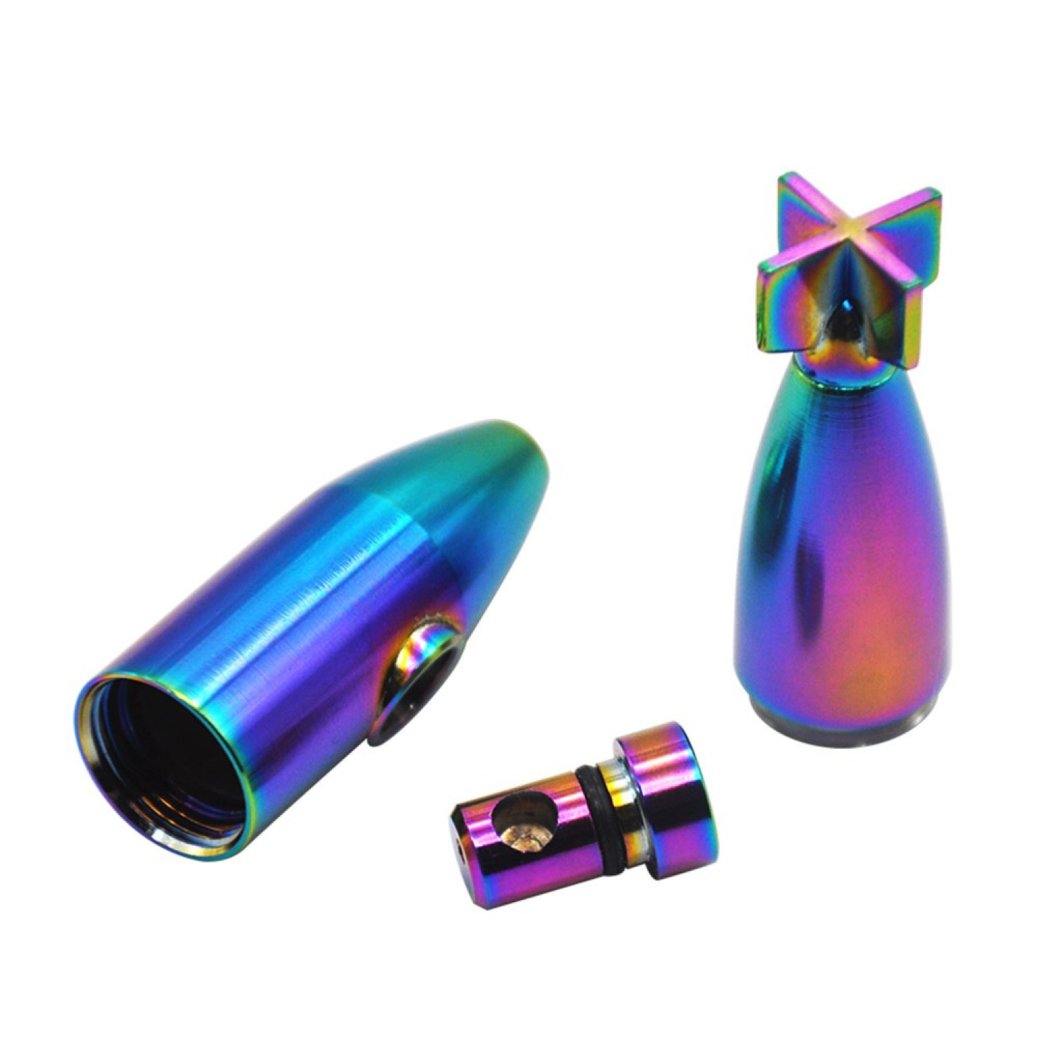Snuff Tube Rainbow Farbe