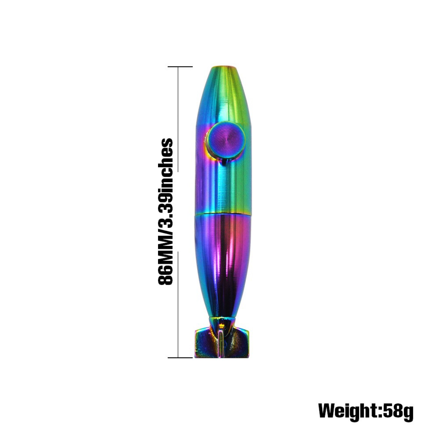 Snuff Tube Rainbow Farbe