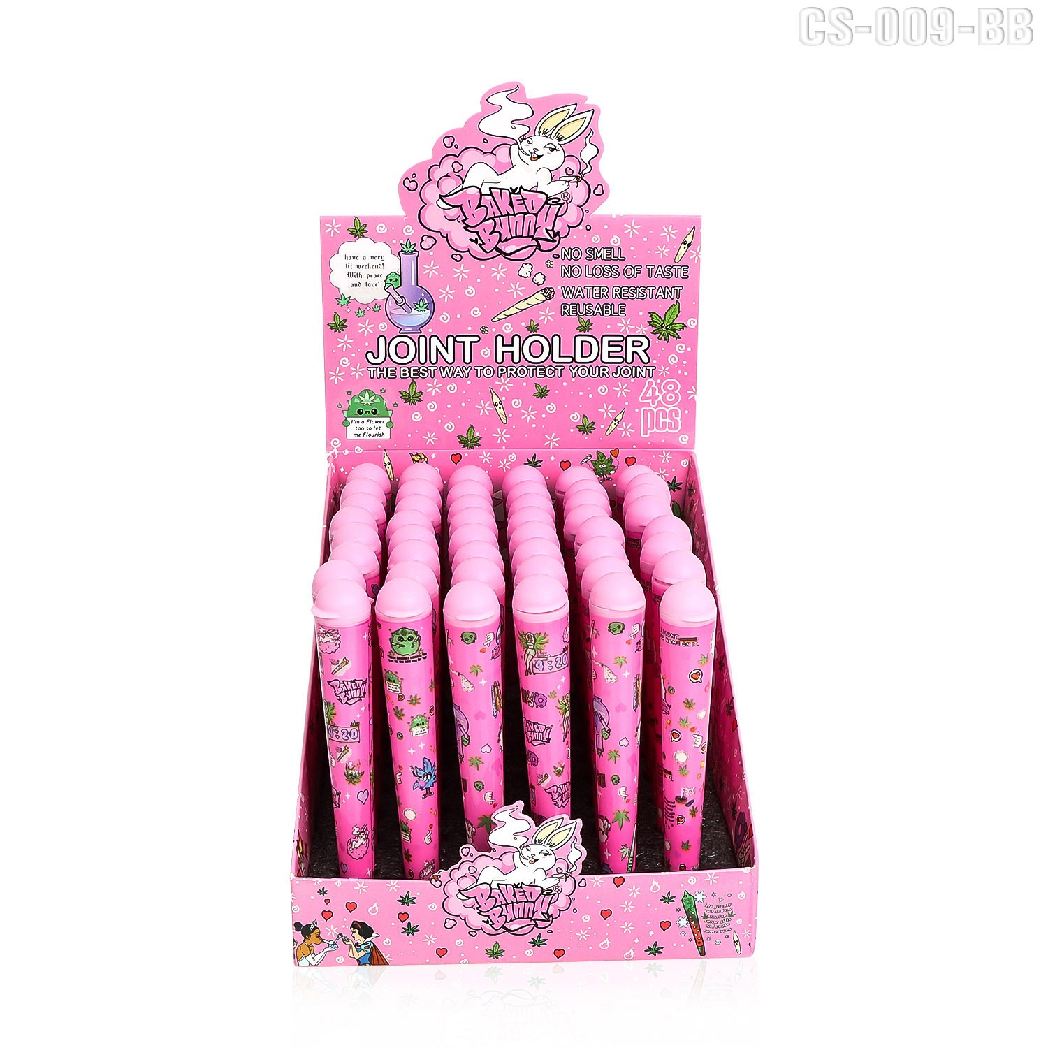 Joint Holder Baked Bunny 120x15mm 48er Display