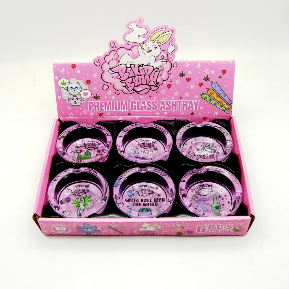 Glasaschenbecher  " Baked Bunny " | Ø 85mm, 6er Pack