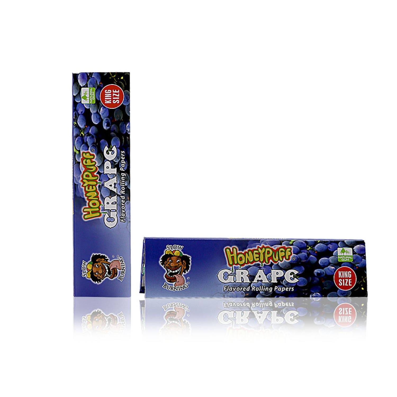 Honey Puff  Grape Flavored  King Size Rolling Papers