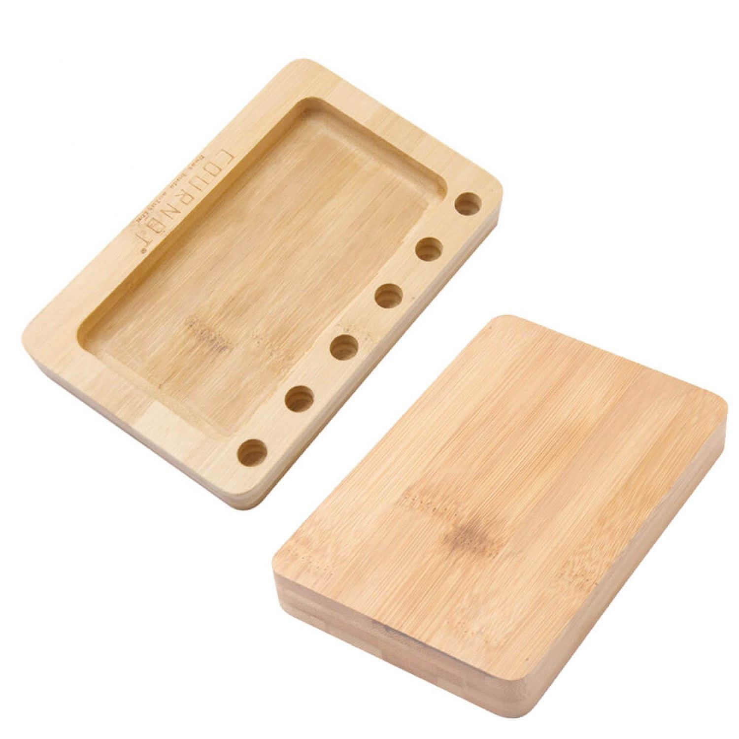 Holz Rolling Tray | Ca. 110 x 150 X 20 mm