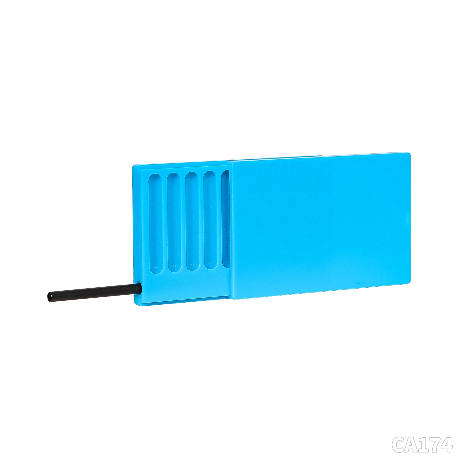 Plastik Snuff Case, verschiedene Farben, 86x54mm, VE - 12 